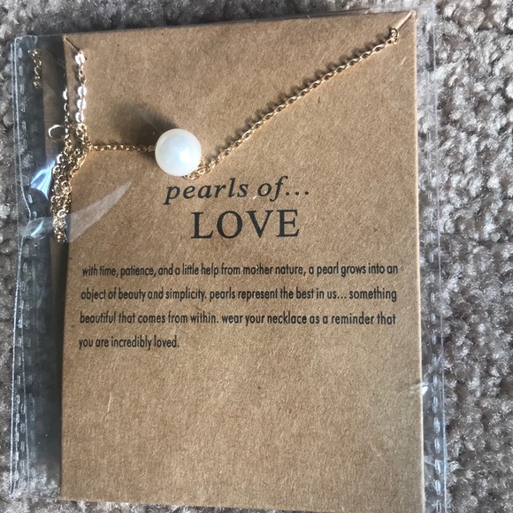 Gold Pearls of love necklace 4 for $20 - Picture 5 of 5